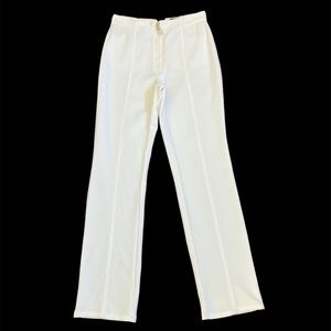 Fendi White Trouser 26” Waist